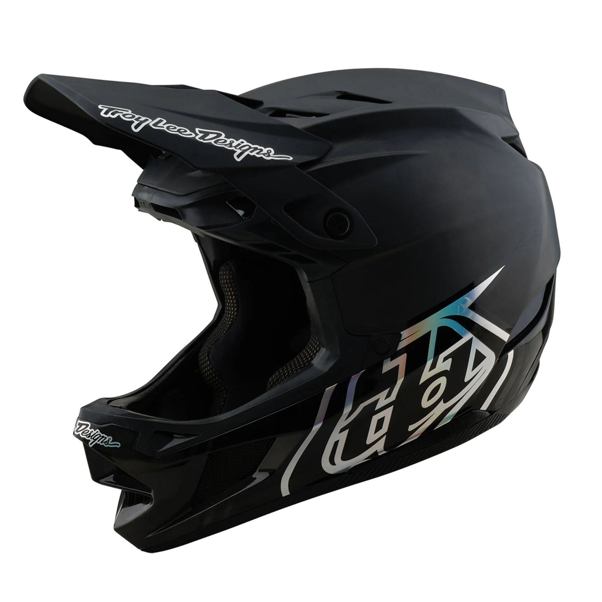 Casco Troy Lee Designs D4 de Carbón Stealth Black